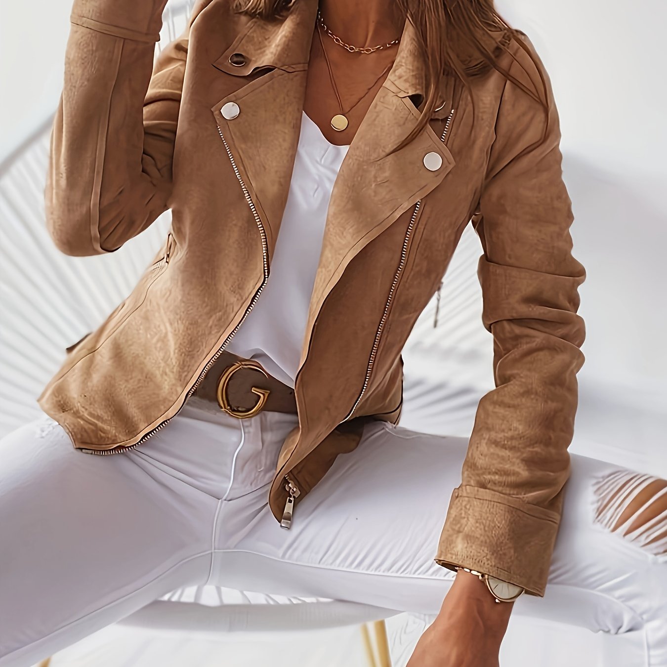 Szymański™ | Elegancka Krótka Kurtka Slim-Fit