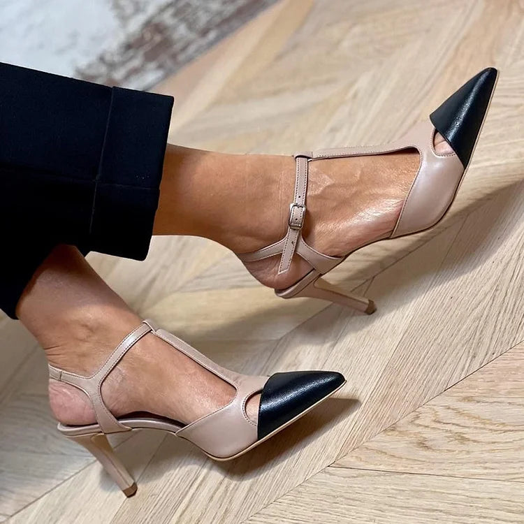 Szymański™  | Escarpin Punta Bicolore